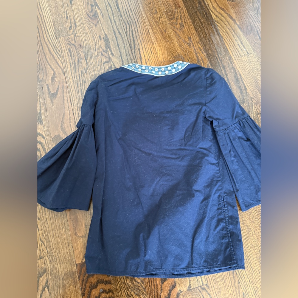 TORY BURCH ARIANA TUNIC Sz 2 - Picture 4 of 5